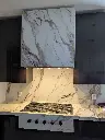 Calacatta Macchia Luna surface — Guava Quartz + Stone | Adam Stonetech (view 2)