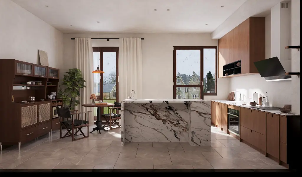 Calacatta Paonazzo Supreme surface — Guava Quartz + Stone | Adam Stonetech (view 2)