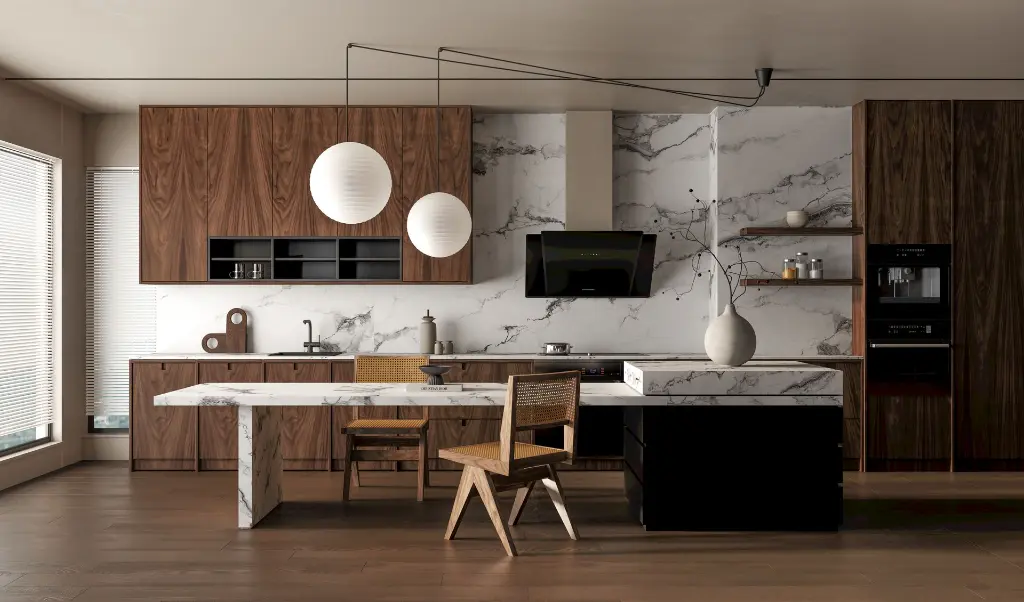 Neblo Pulido surface — Guava Quartz + Stone | Adam Stonetech (view 1)