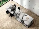 Nero Palazzo surface — Guava Quartz + Stone | Adam Stonetech (view 1)