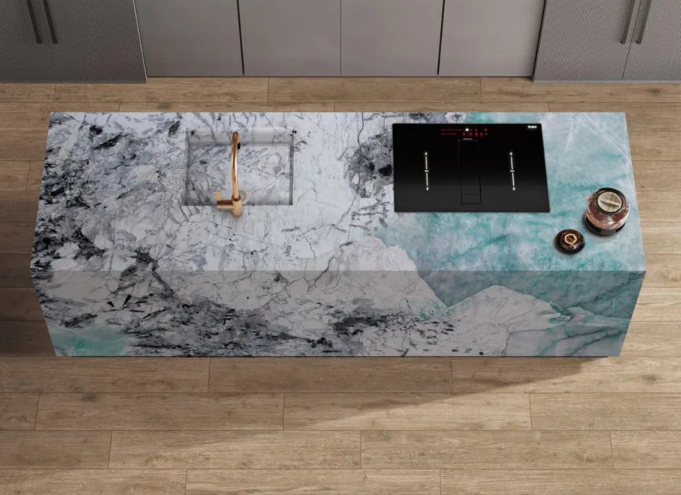 Vintage Extra surface — Guava Quartz + Stone | Adam Stonetech (view 1)