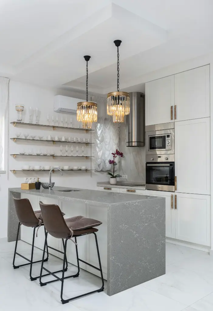 Steelhead Grey surface — Guava Quartz + Stone | Adam Stonetech