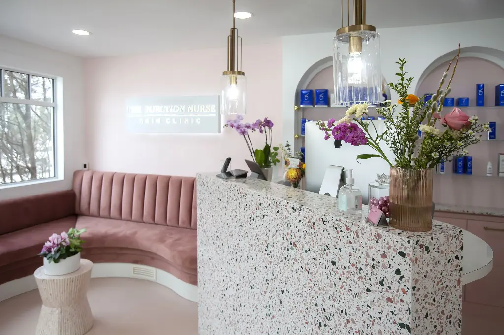 Cleo surface — Guava Quartz + Stone | Adam Stonetech