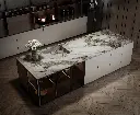 Agata Marron surface — Guava Quartz + Stone | Adam Stonetech (view 2)