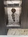 Calacatta Paonazzo surface — Guava Quartz + Stone | Adam Stonetech