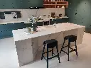 Calacatta Midas surface — Guava Quartz + Stone | Adam Stonetech