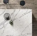 Calacatta Corvina surface — Guava Quartz + Stone | Adam Stonetech (view 2)