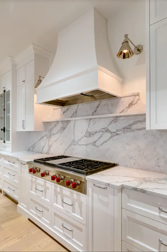 Calacatta Corvina surface — Guava Quartz + Stone | Adam Stonetech (view 3)