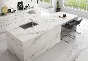 Lambrusco surface — Guava Quartz + Stone | Adam Stonetech (view 1)